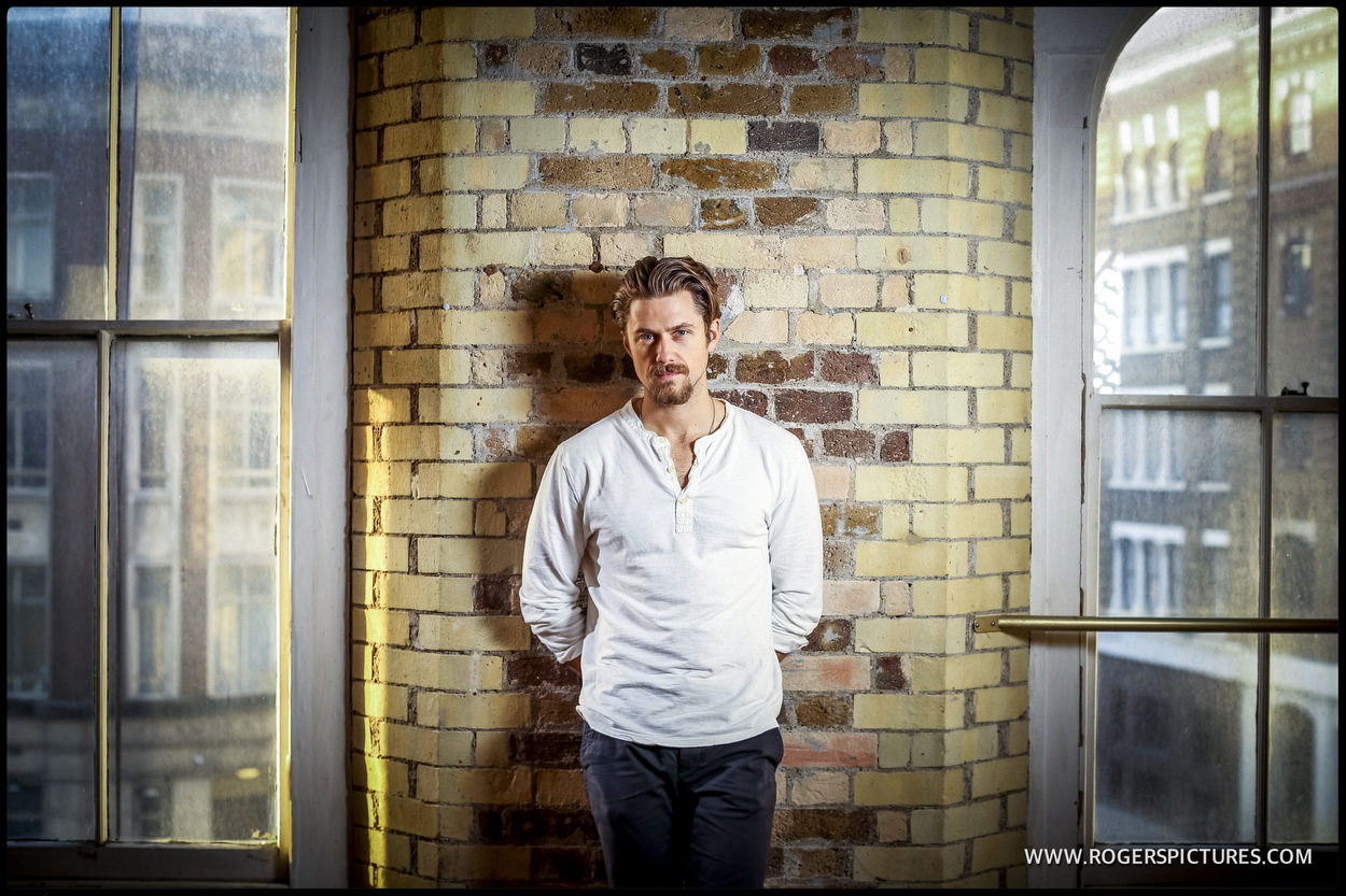 Portraits of Actor Aaron Tveit in London | PR Photography