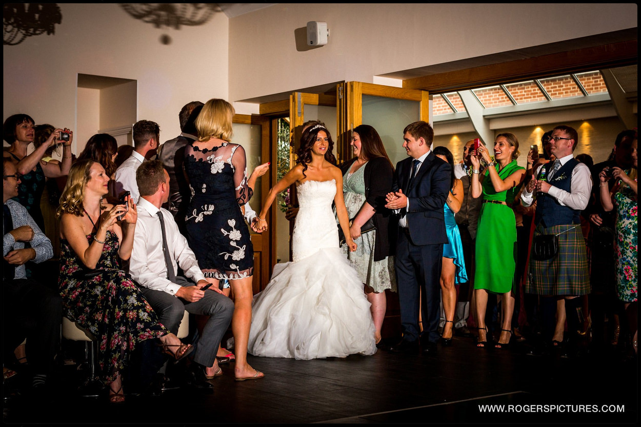 Ceilidh at Botleys Mansion wedding