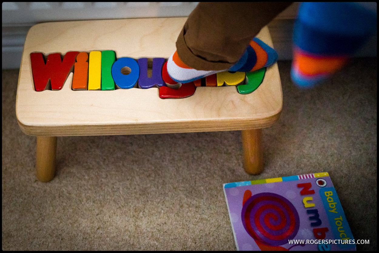 Childs feet
