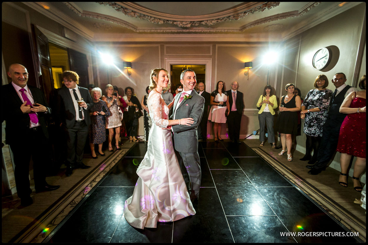 Wedding first dance at Gorse Hill