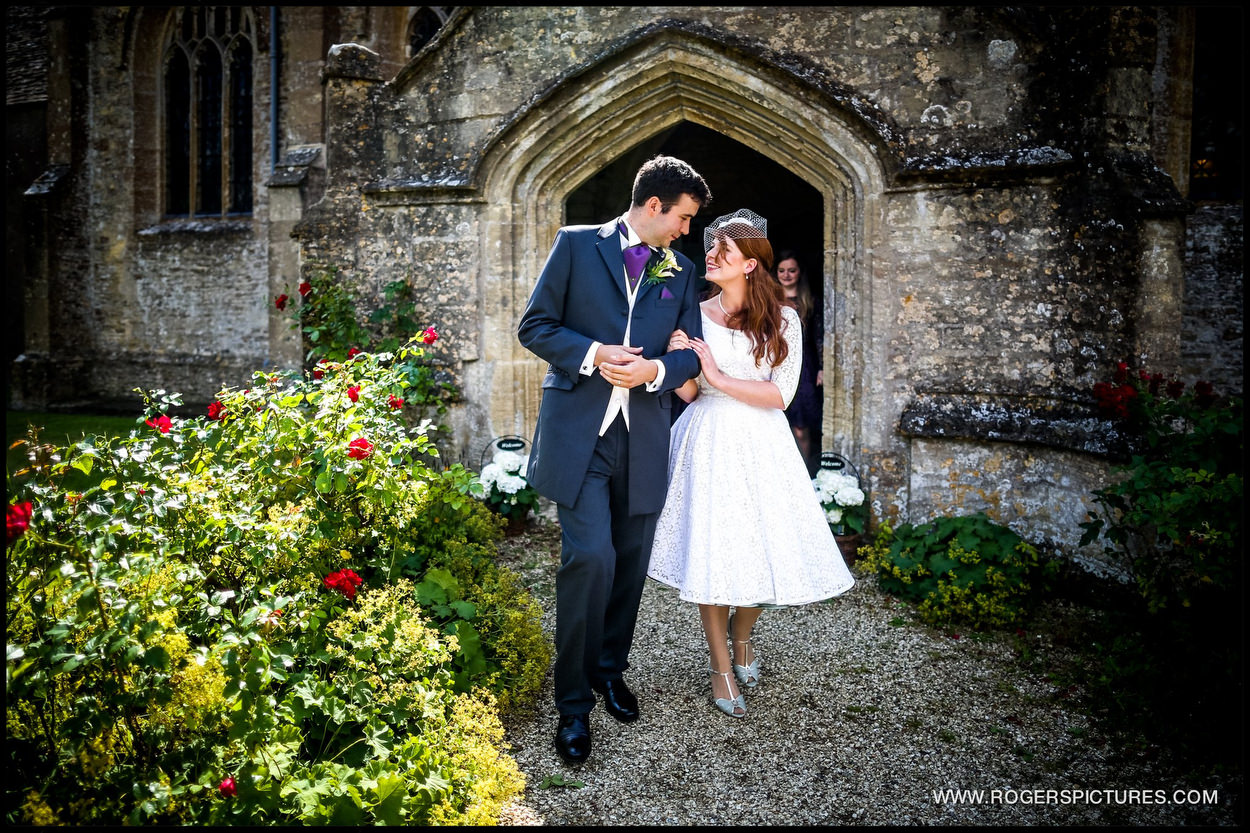 Oxfordshire village church wedding