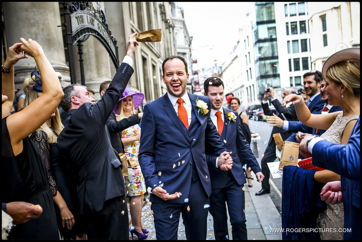 London Same Sex Wedding at the Law Society | PR Photography