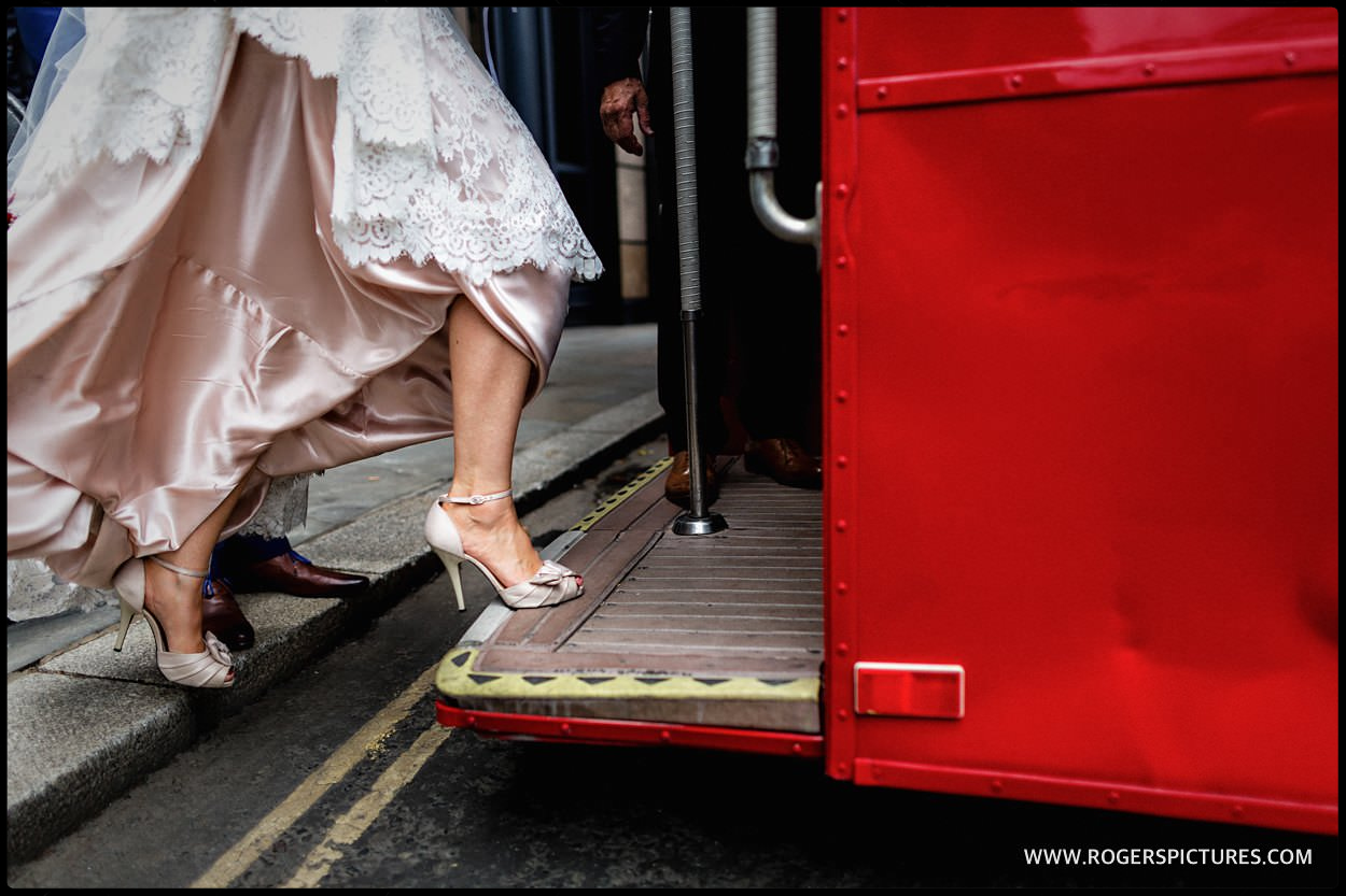 Pride in Maggie Sottero wedding dress