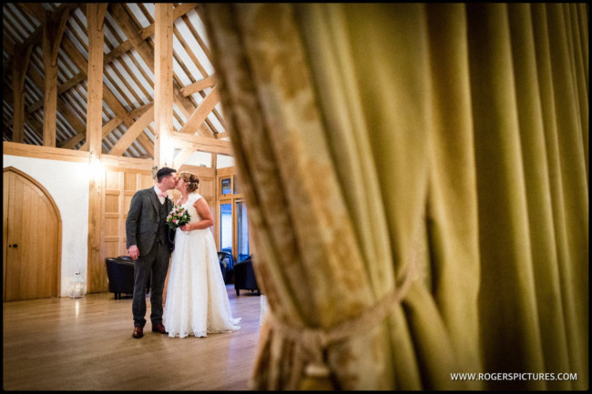 Rivervale Barn Wedding Photography 54 Christmas wedding at Rivervale Barn