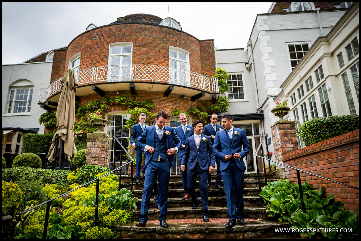 St Michael's Hotel in St Albans wedding