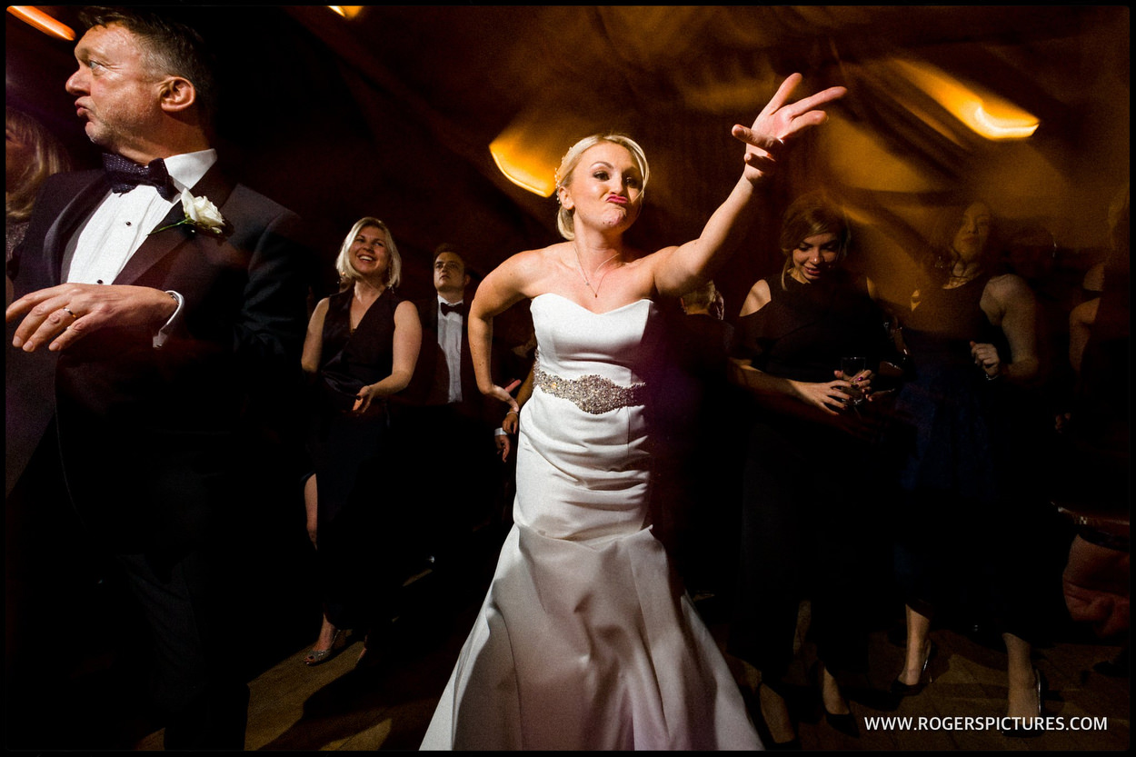 Bride on the dance floor