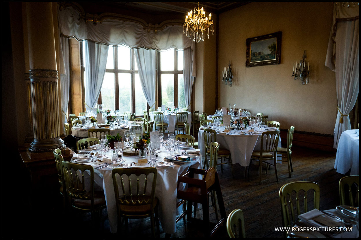 Orchardleigh House Wedding reception room