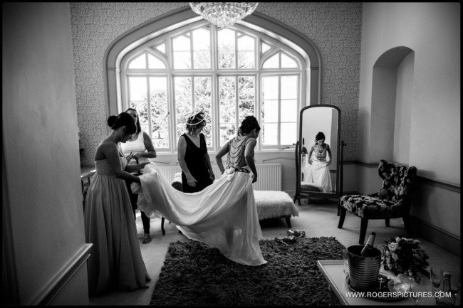 Summer wedding at Nonsuch Mansion