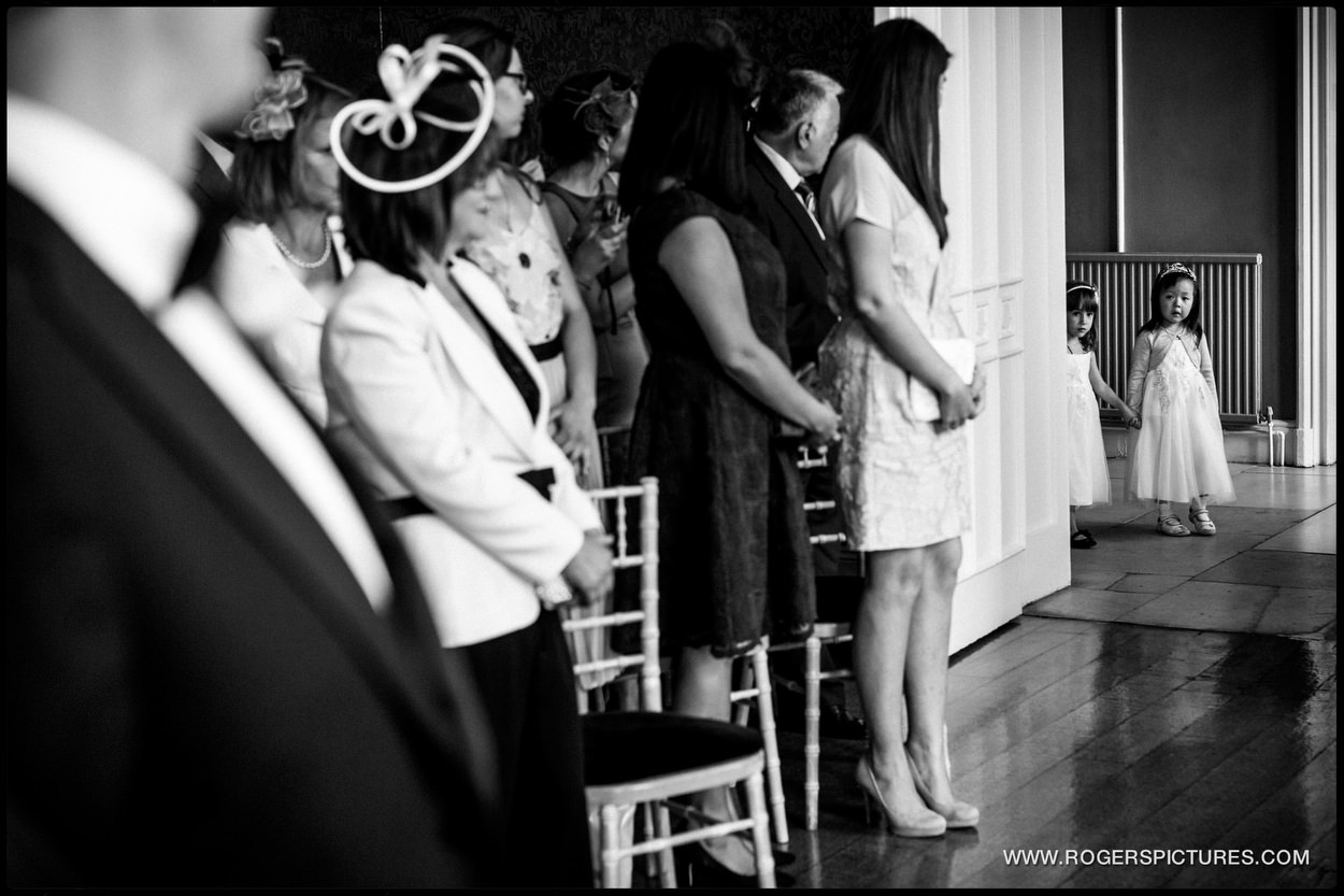 Wedding ceremony at Nonsuch Mansion