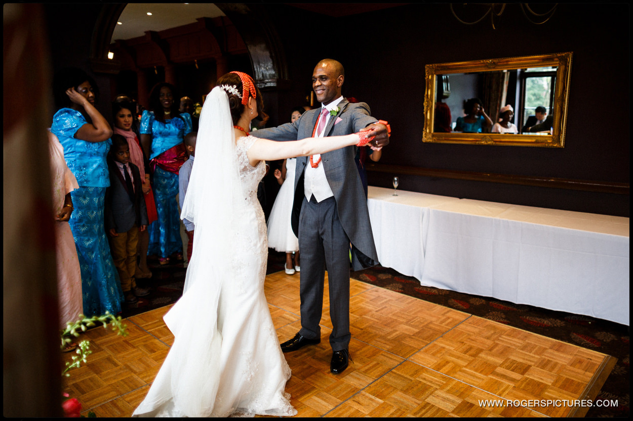 First dance at North London hotel