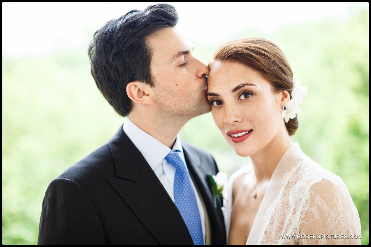 ICA London wedding portrait