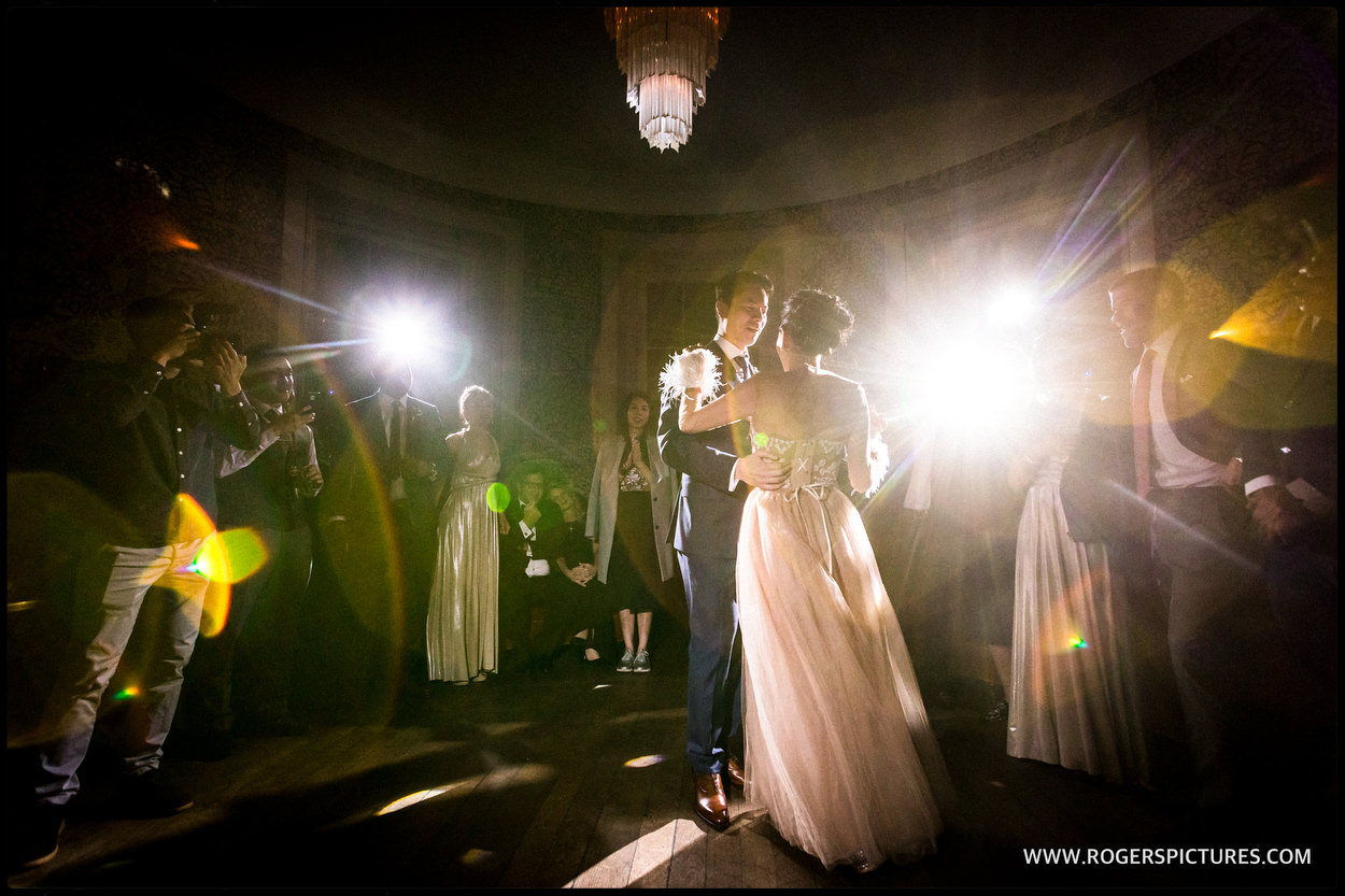 First dance at Babington House in Somerset