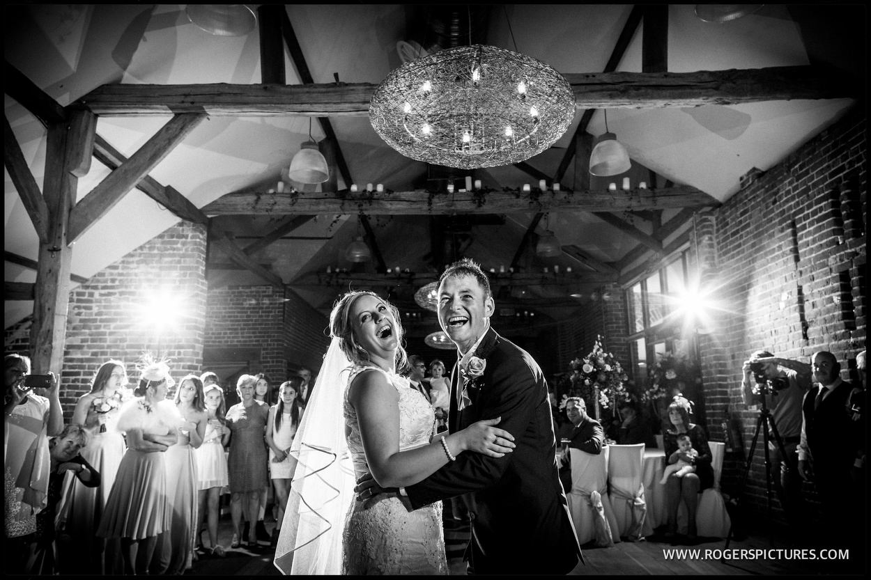 First dance at Wasing Park in Berkshire