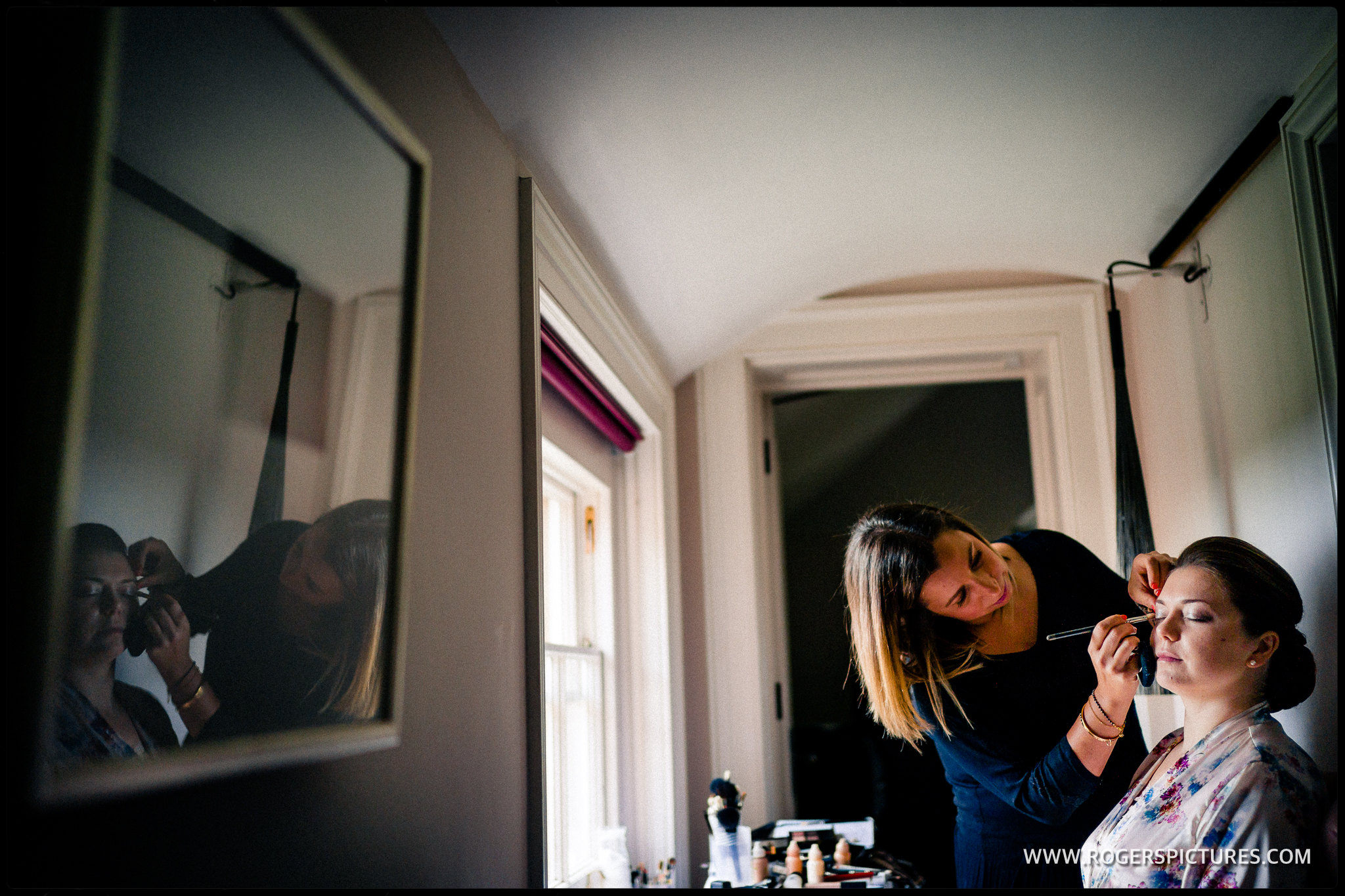 Bridal preparations at The Grove in Watford