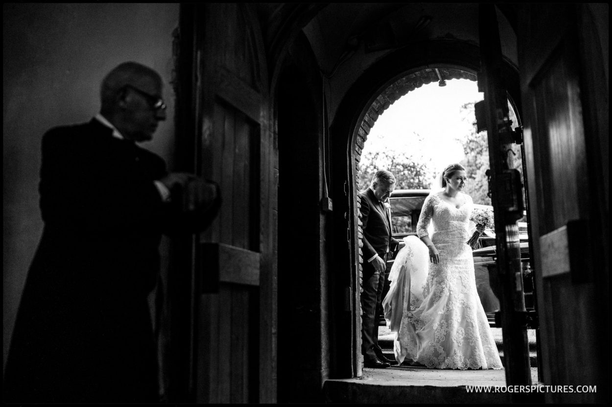 Church wedding photography in St Albans Abbey
