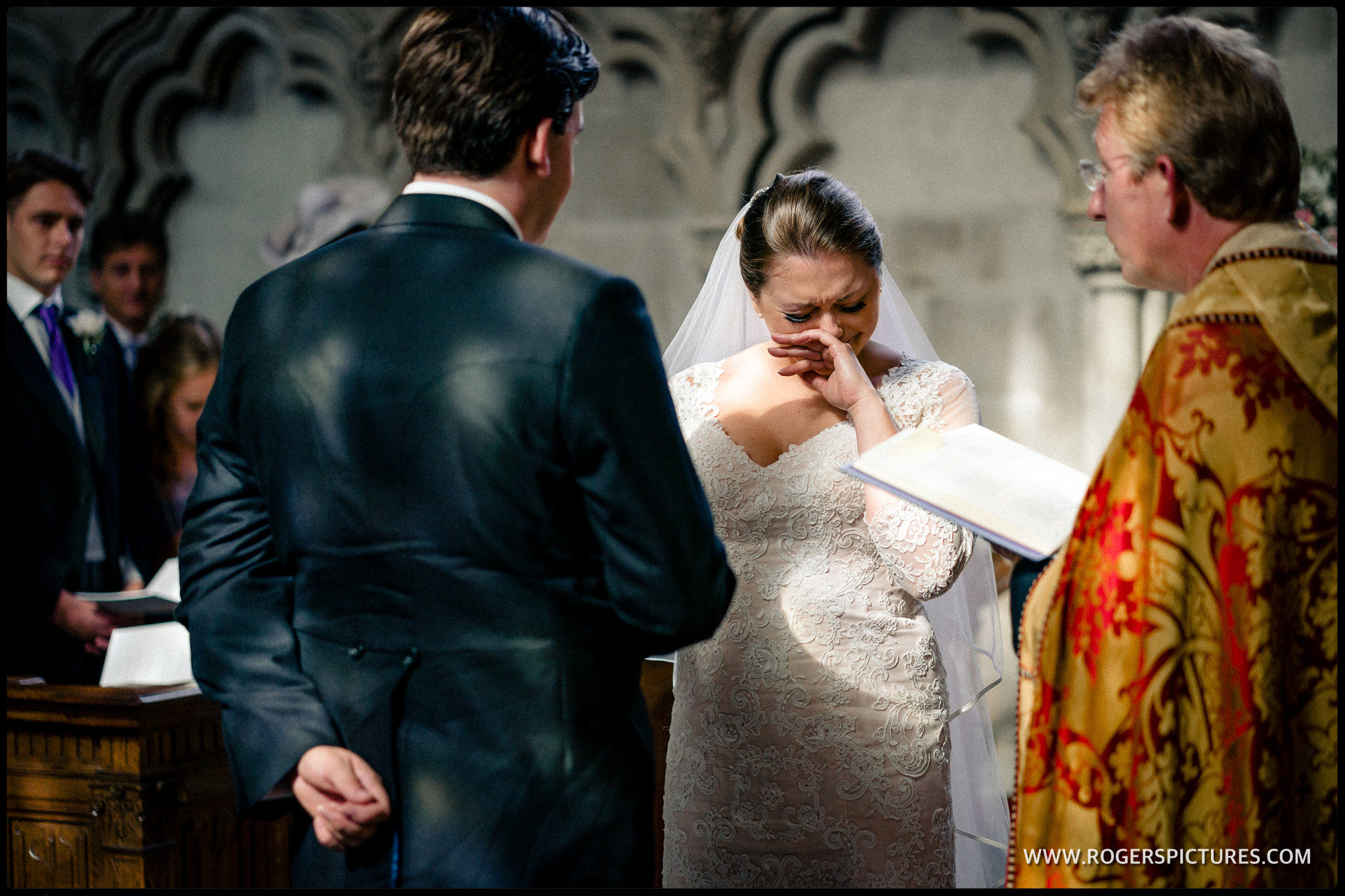 A wedding at St Albans Abbey