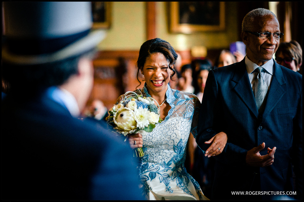 Wedding ceremony in the House of Commons