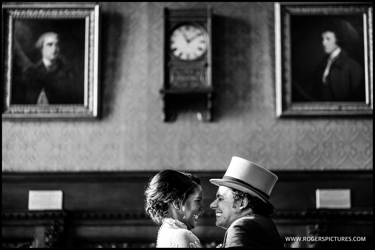 Newly weds at the House of Commons