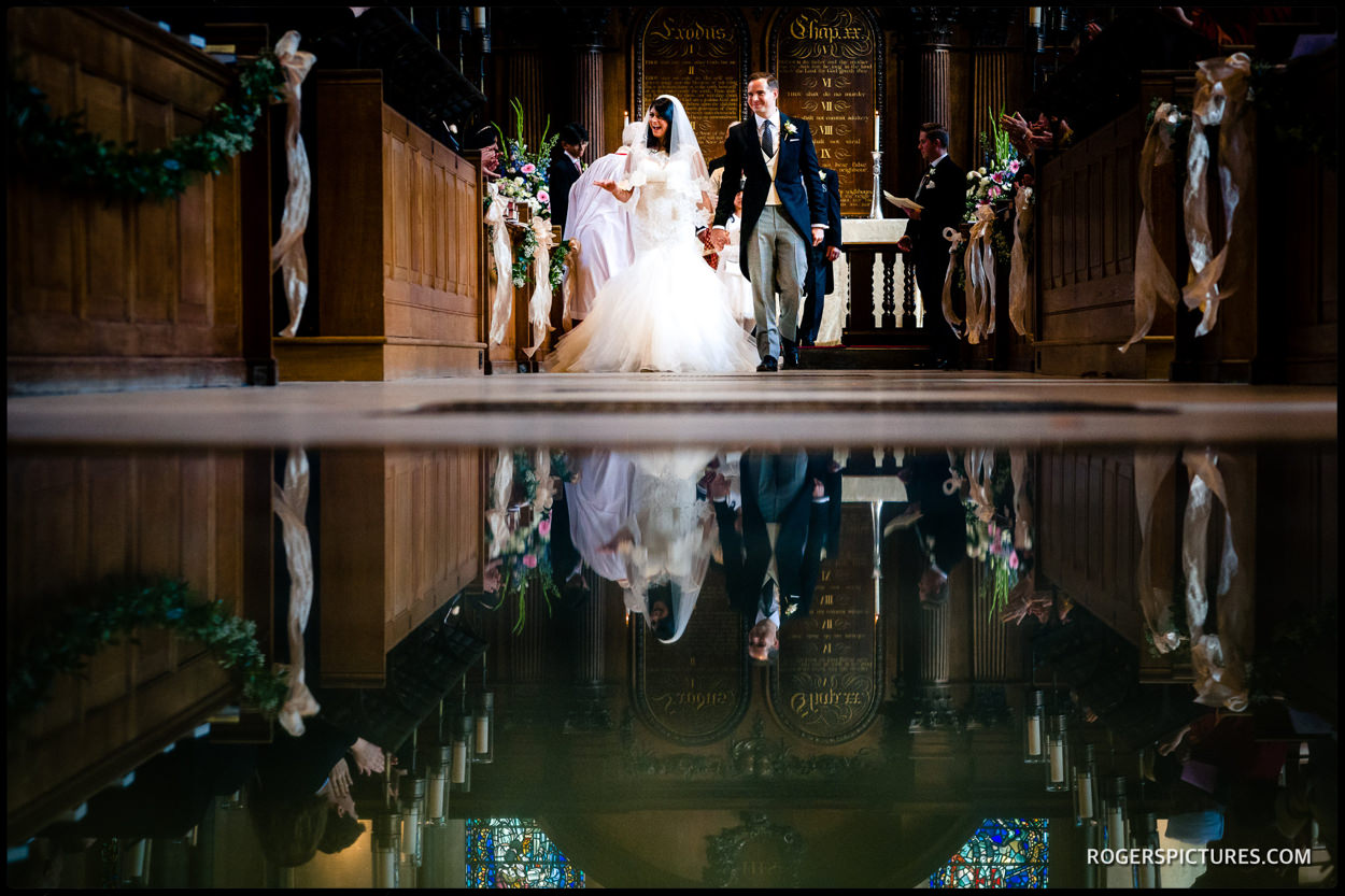 Temple Church wedding photography in London 