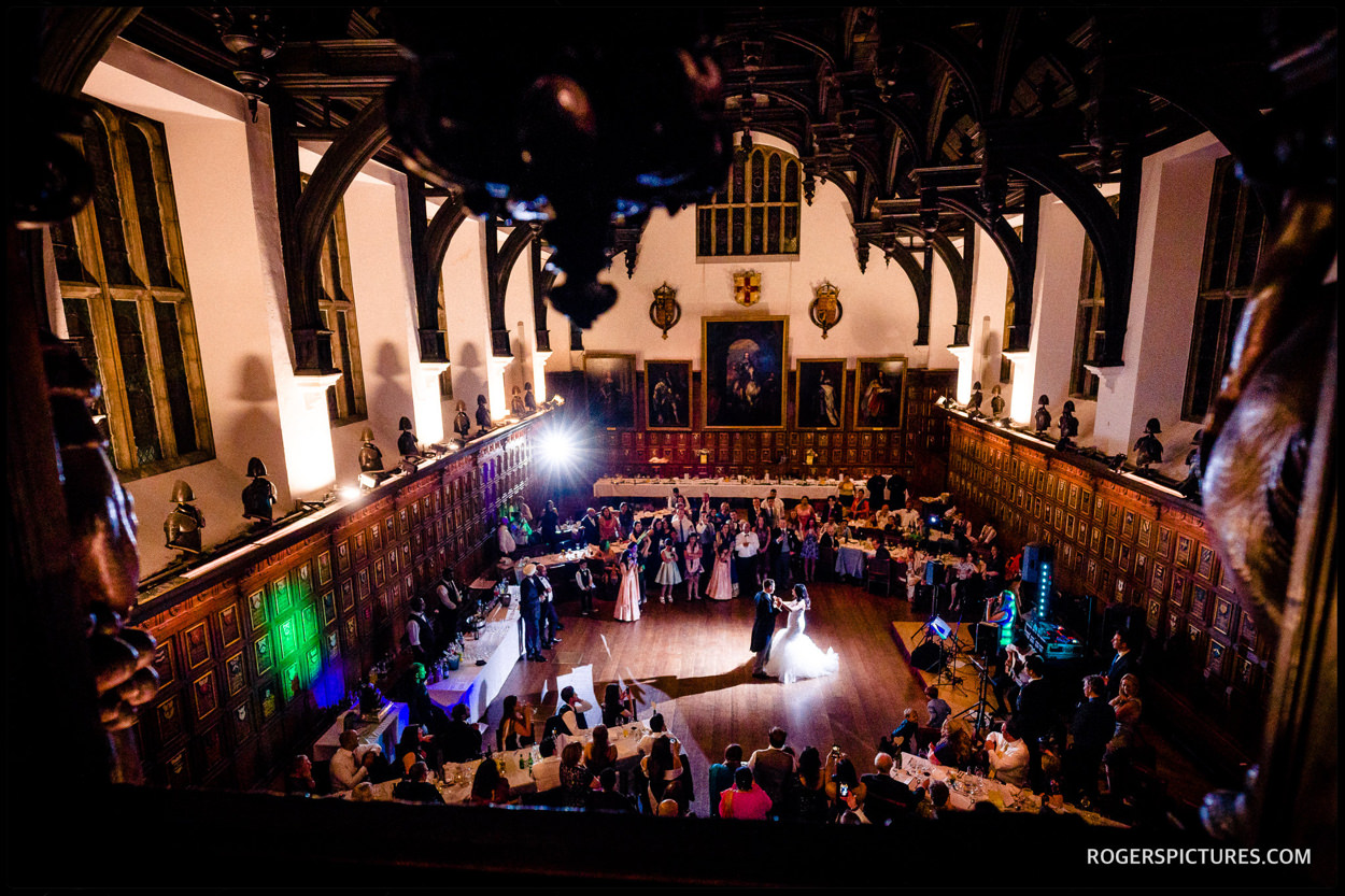 First dance at an Indian wedding