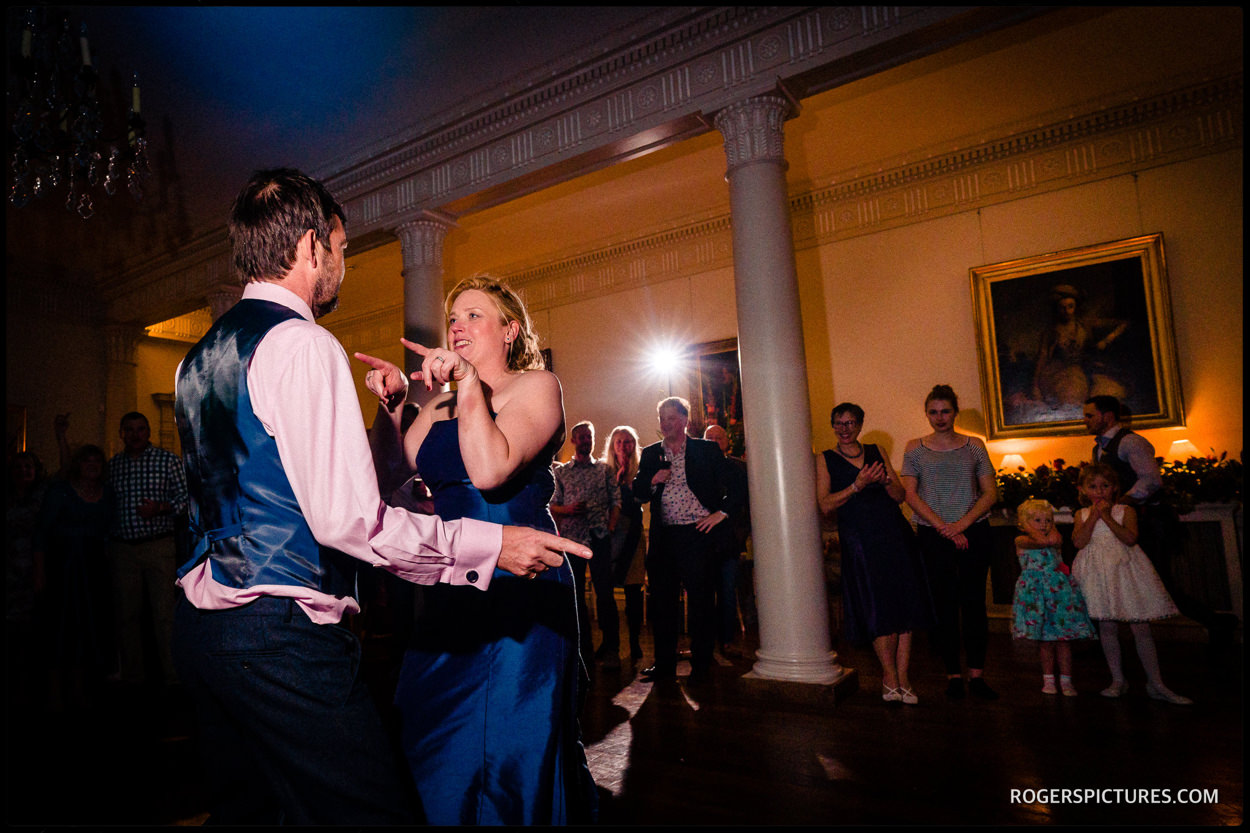 First dance at North Cadbury Court wedding