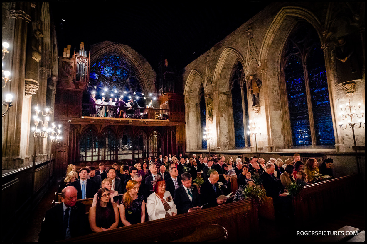 St Etheldreda's Church Wedding photo