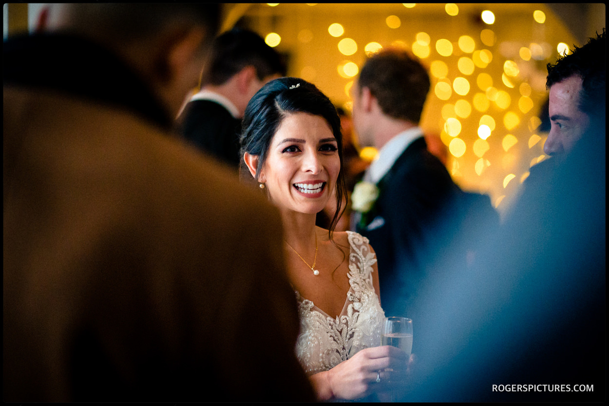 Bride at a North London wedding