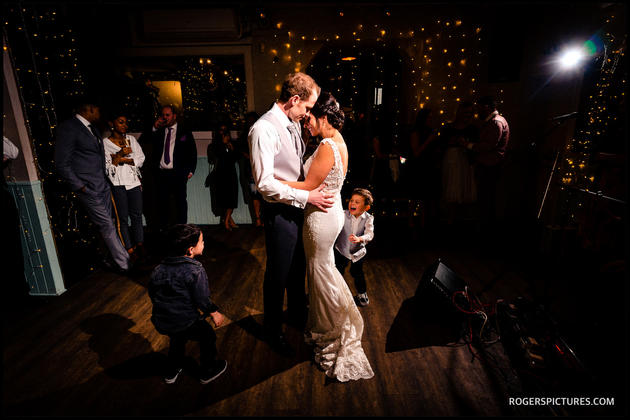 North London wedding first dance