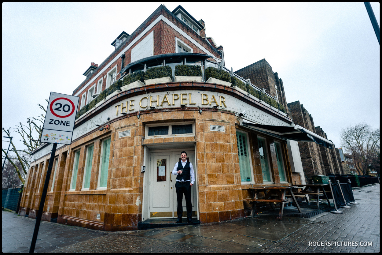 The Chapel Bar wedding venue in North London