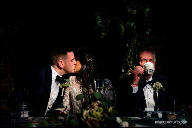 Sunny wedding at Hatfield House