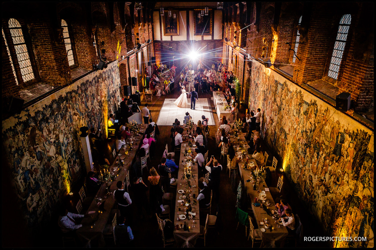 first dance at Hatfield 