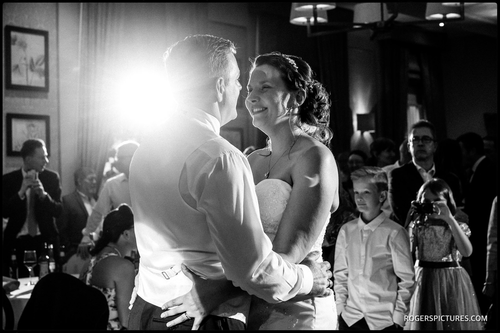 First Dance at Wokefield Park hotel in Berkshire