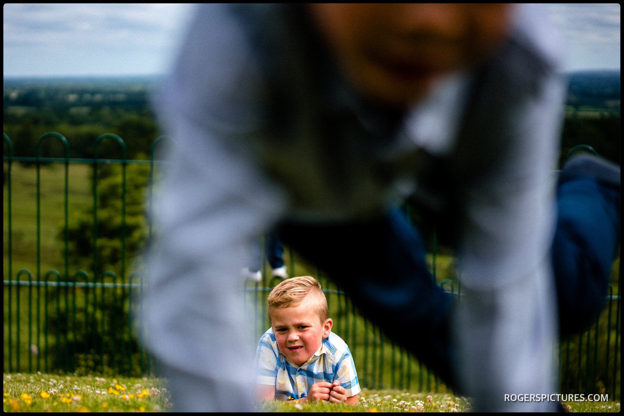 Wedding photojournalism at Boughton Monchelsea Place in Kent