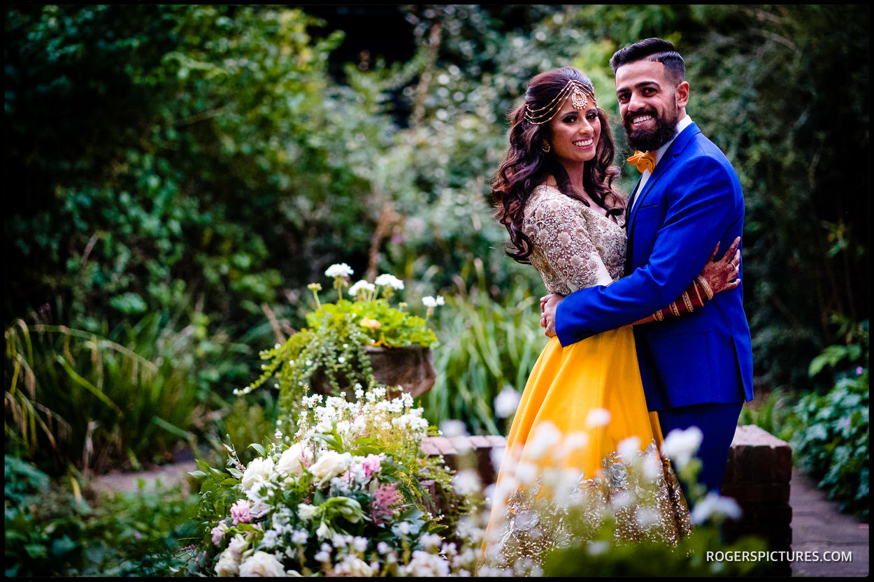 Wedding portrait at Micklefield Hall