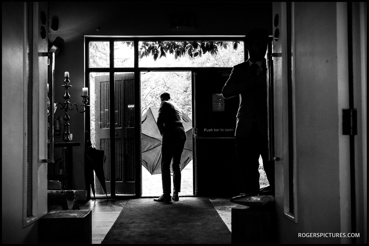 Rainy Wedding Day Photographer