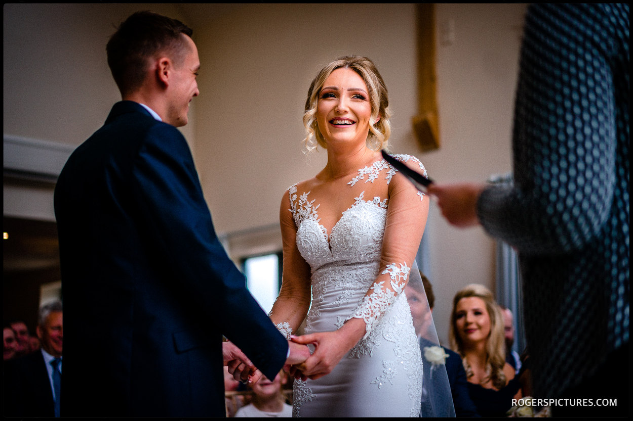 The vows at Millbridge Court Hotel