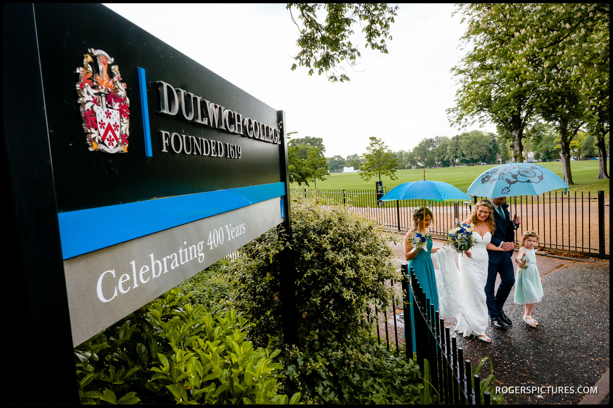 South London Dulwich College wedding