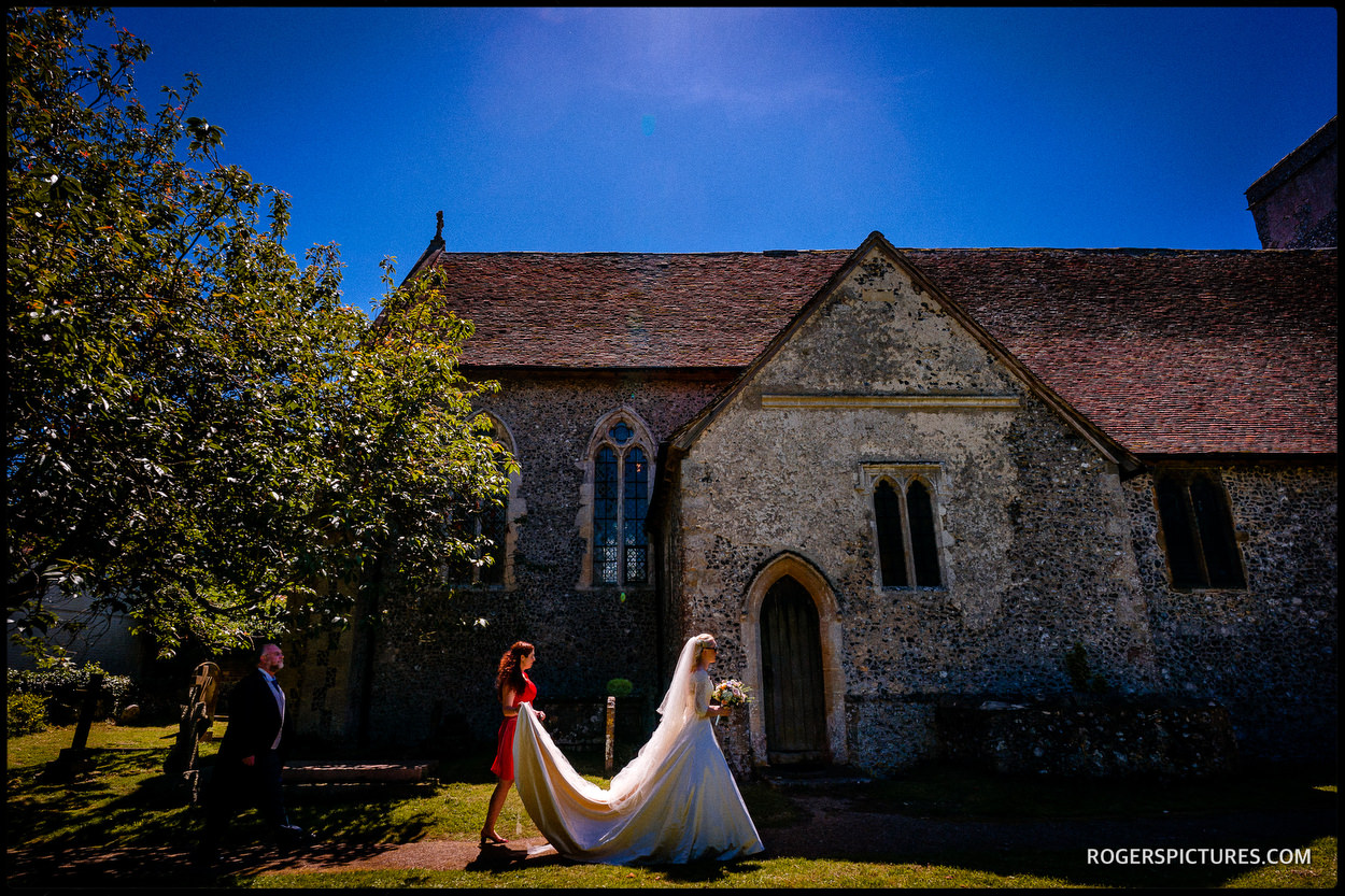 Summer Wedding at Barham Court