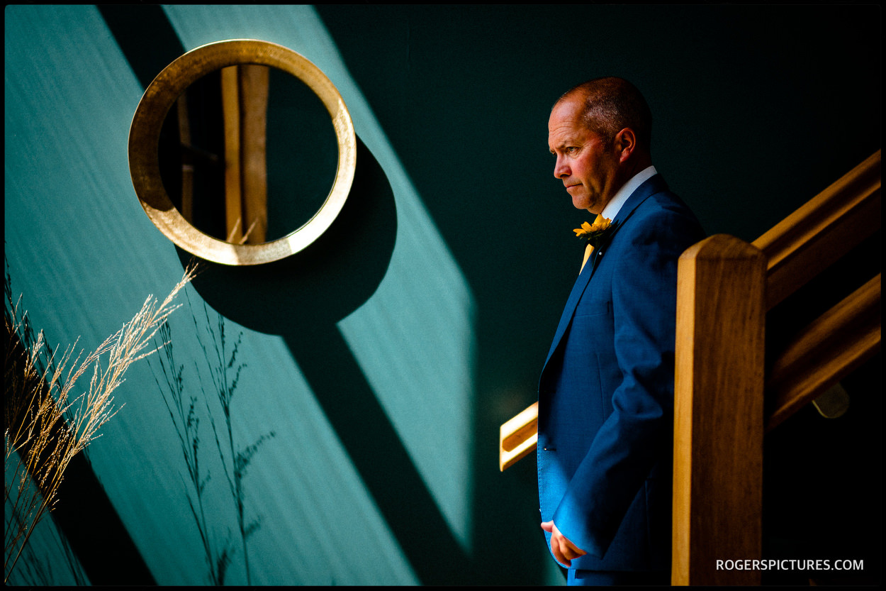 Groom at Redcoats Barns