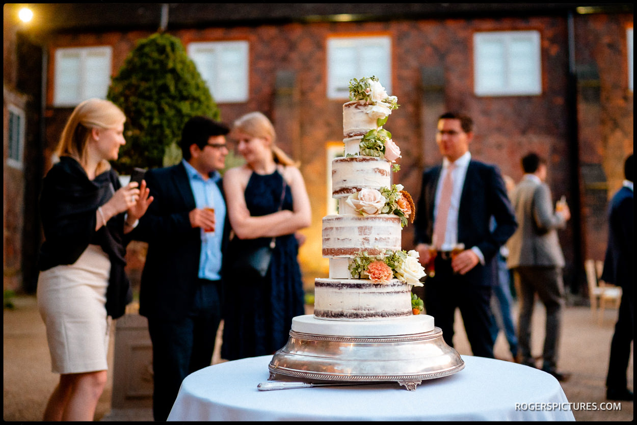 Wedding cake at Fulham Palace