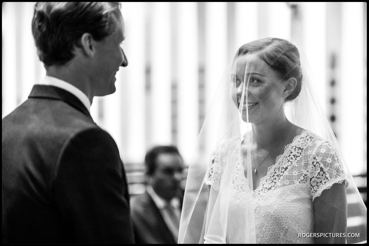 Wedding ceremony at Wellington Barracks