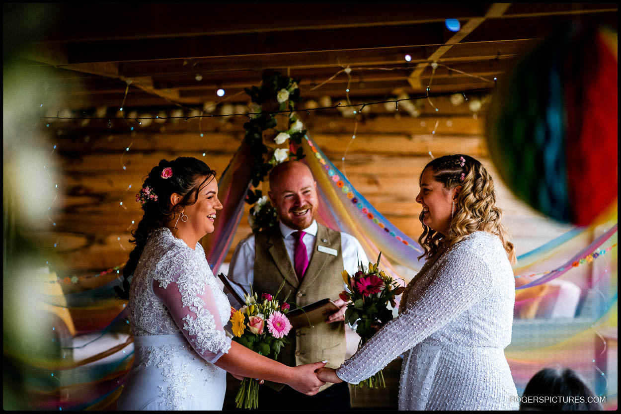 Same Sex Glamping Wedding | PR Photography