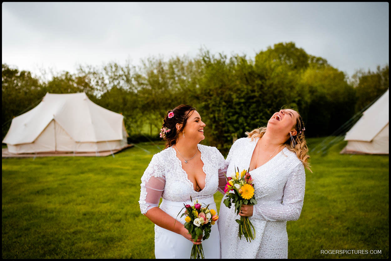 Same Sex Glamping Wedding | PR Photography