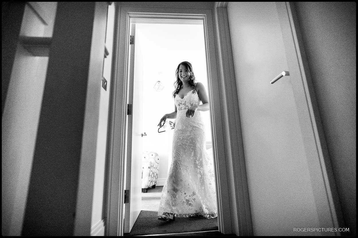 Bride ready to get married