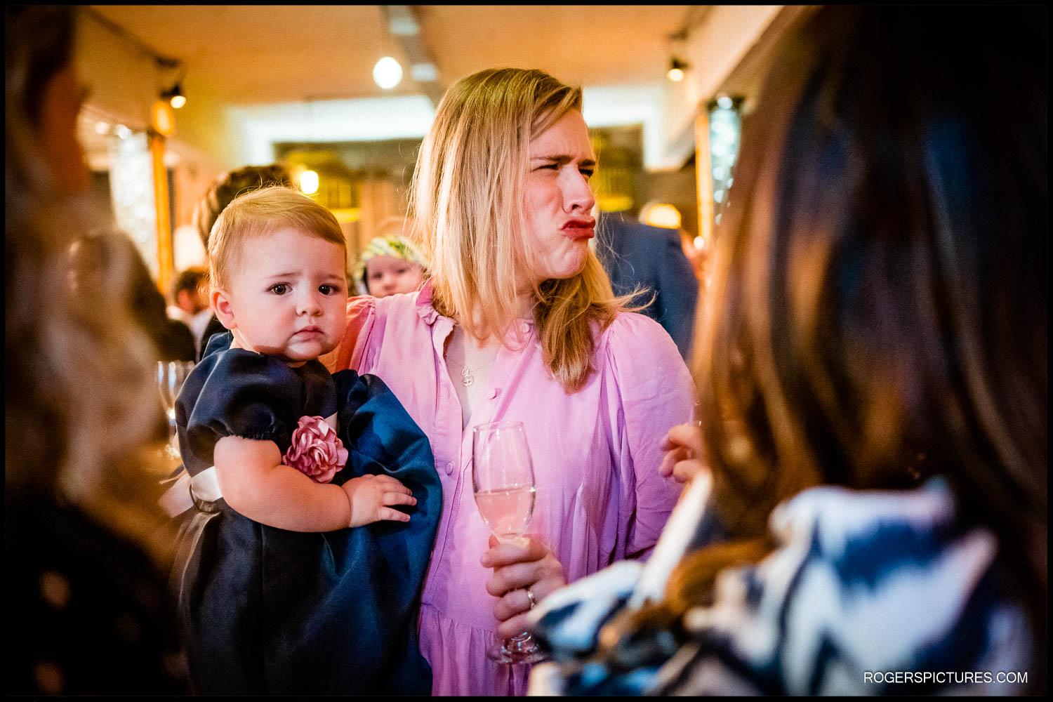 Wedding guest in Manchester