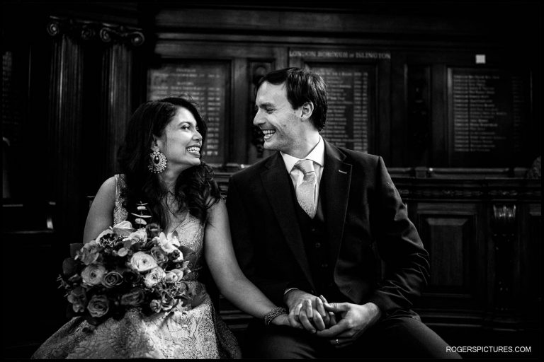 Spring Wedding at Islington Town Hall