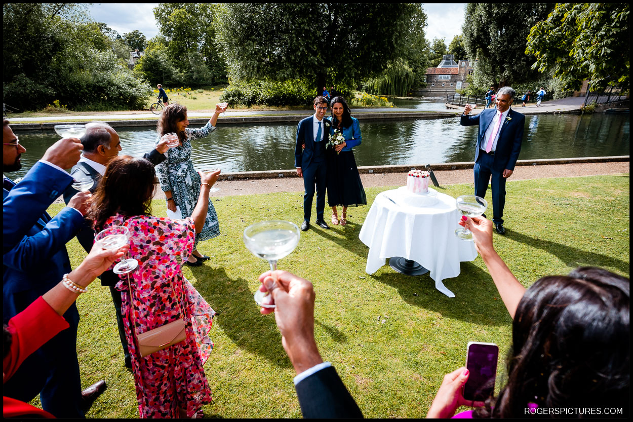 Small Summer Wedding in Cambridge