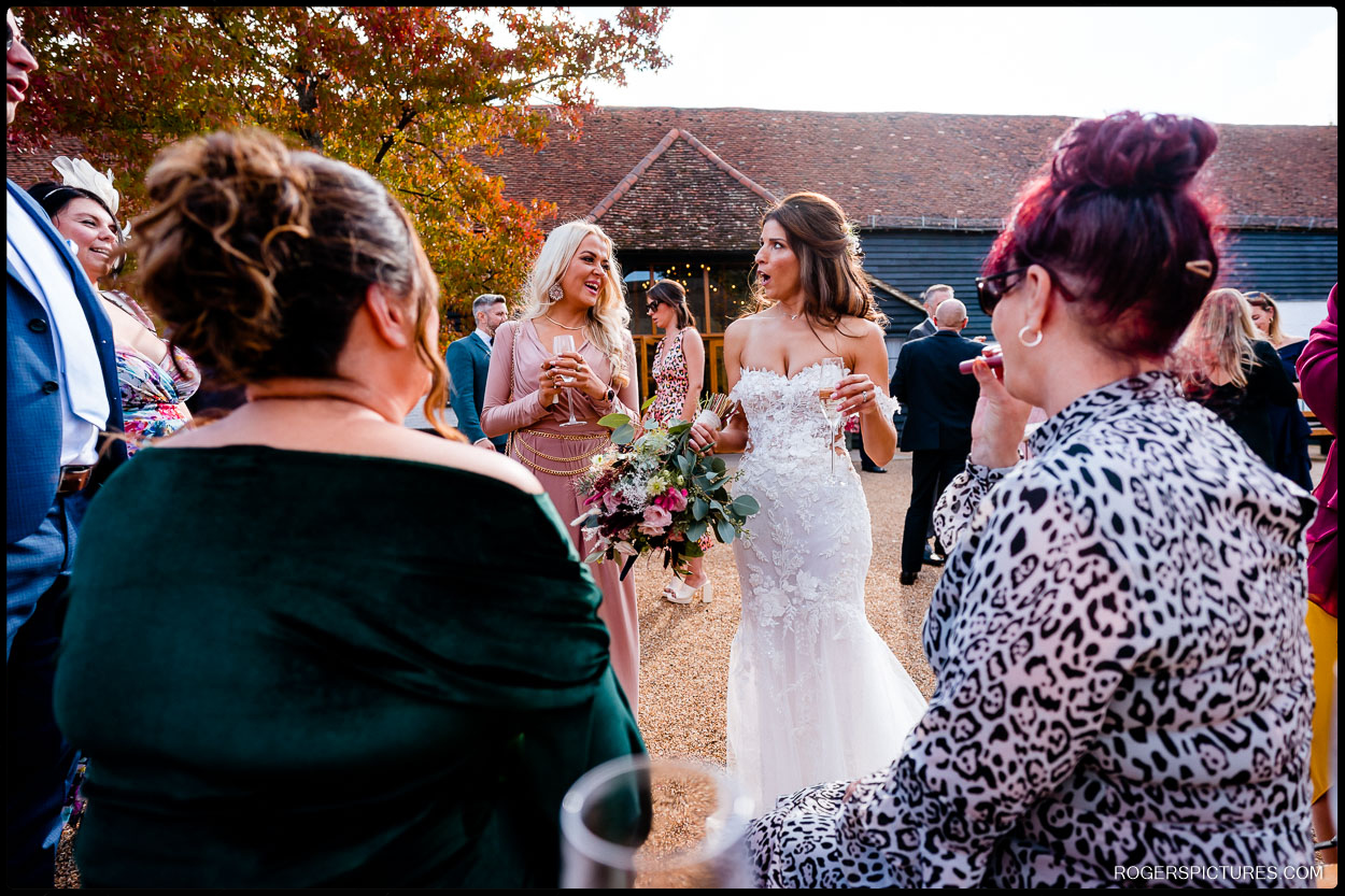 Autumn wedding photography in Hertfordshire