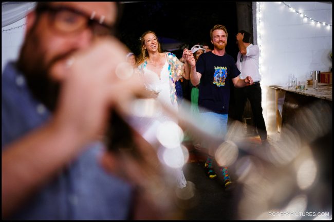 Outdoor wedding at Rumbolds farm