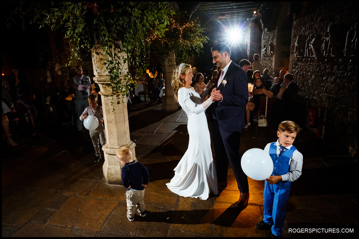 London Wedding Reception at The Crypt